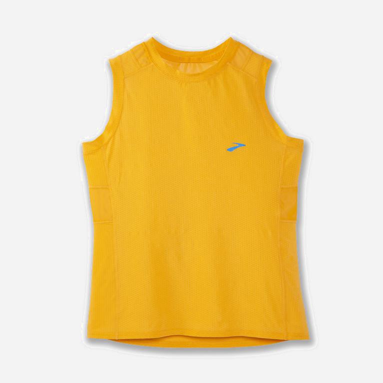 Brooks Atmosphere Mujer Camiseta Sin Mangas - Naranjas (8342EUGRV)